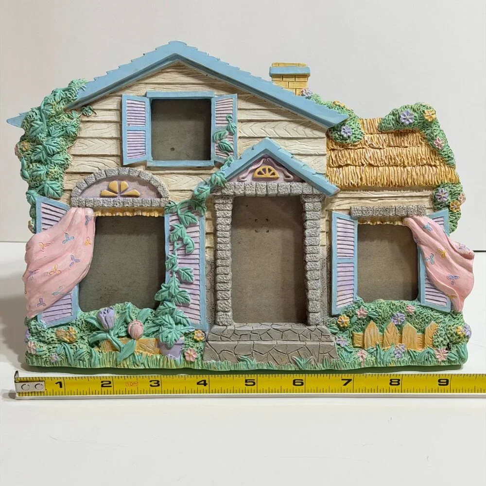 Vintage Pastel Cozy Cottage Home Photo Frame